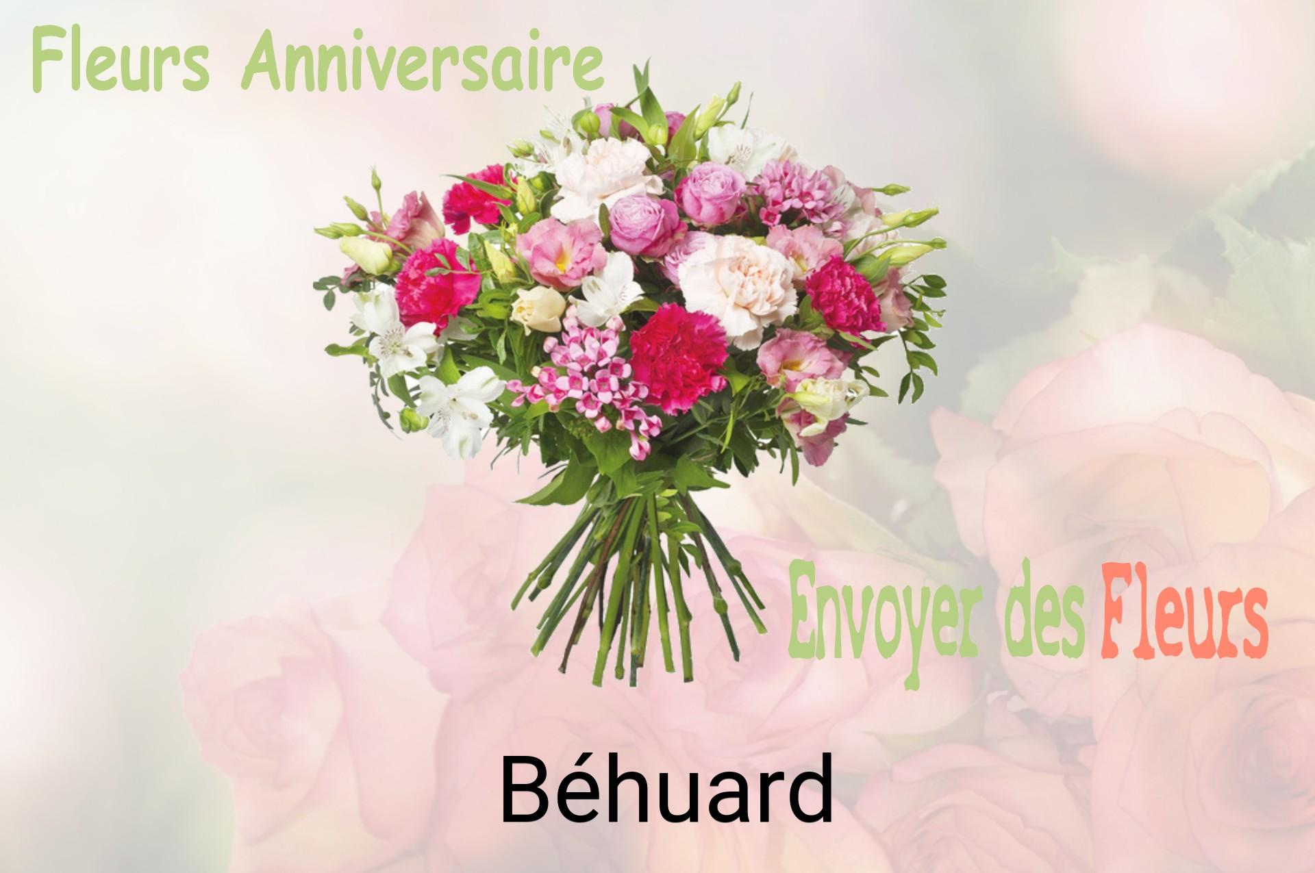Bouquet de fleurs d’anniversaire livré à Béhuard